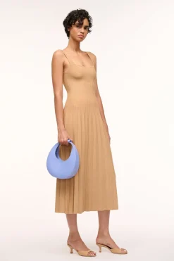 STAUD MINI MOON BAG  BLUE HYDRANGEA BLUEHYDRANGEA Discount