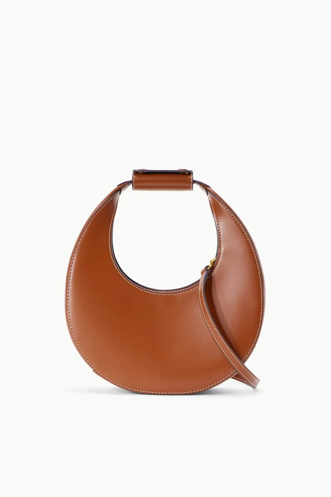 STAUD MINI MOON BAG TAN Outlet