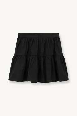STAUD MINI SEA SKIRT   BLACK Clearance