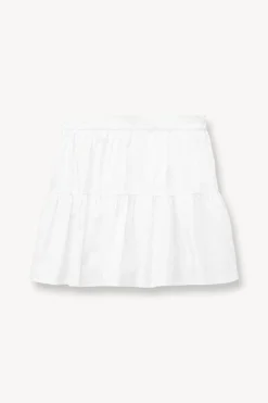 STAUD MINI SEA SKIRT   WHITE Sale