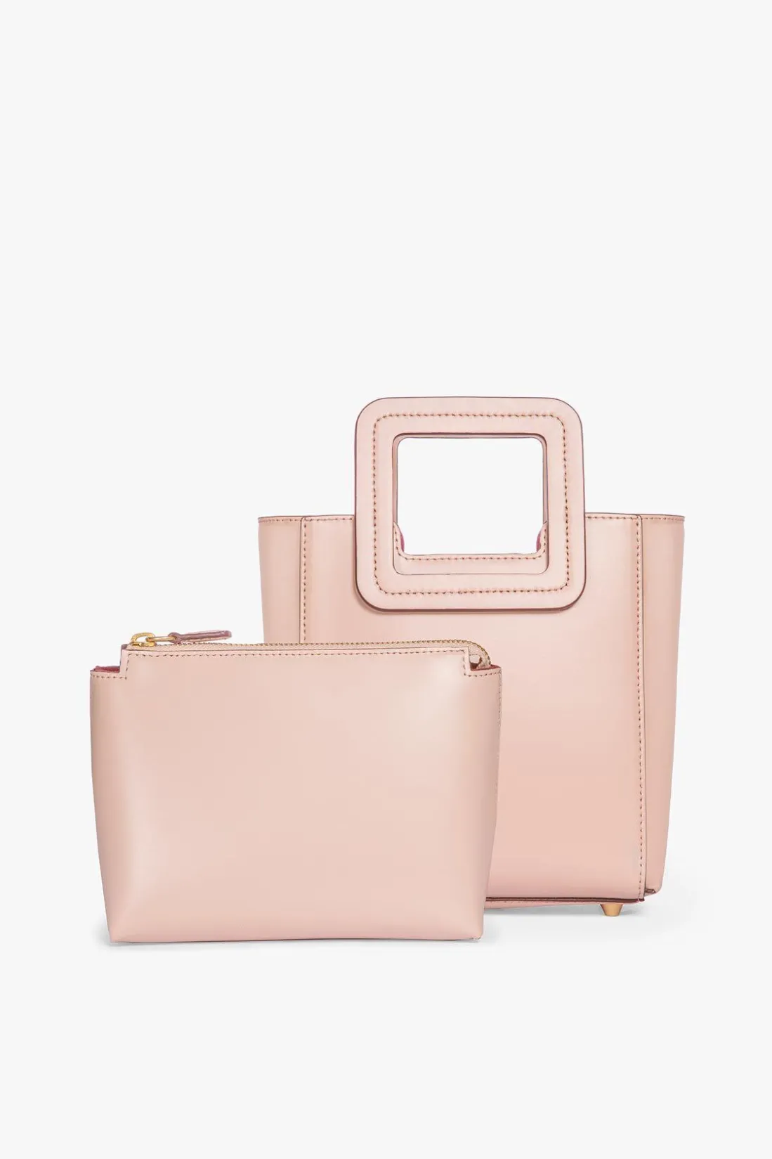 STAUD MINI SHIRLEY LEATHER BAG BLUSH Online