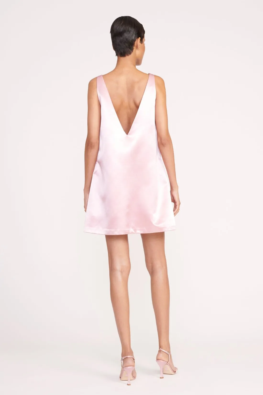 STAUD MINI TEAGAN DRESS CHERRY BLOSSOM CHERRYBLOSSOM Outlet