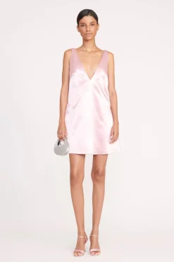 STAUD MINI TEAGAN DRESS CHERRY BLOSSOM CHERRYBLOSSOM Outlet