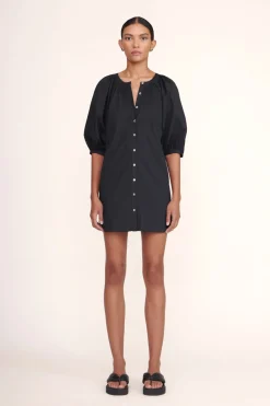 STAUD MINI VINCENT DRESS BLACK Clearance