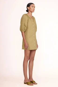 STAUD MINI VINCENT DRESS   KHAKI Online