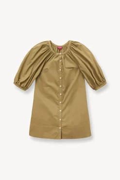 STAUD MINI VINCENT DRESS KHAKI Online