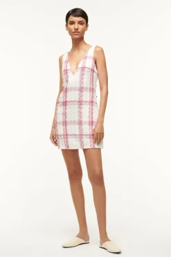 STAUD MINI ZORA DRESS  TEA TOWEL TEATOWEL Discount