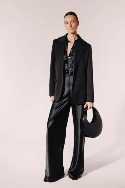 STAUD MOON BAG   POLISHED BLACK Online