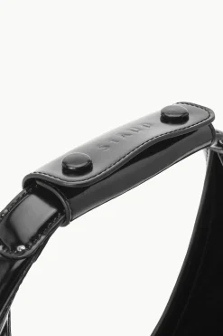 STAUD MOON BAG POLISHED BLACK Online