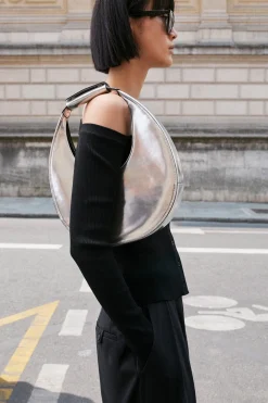 STAUD MOON BAG   CHROME Online