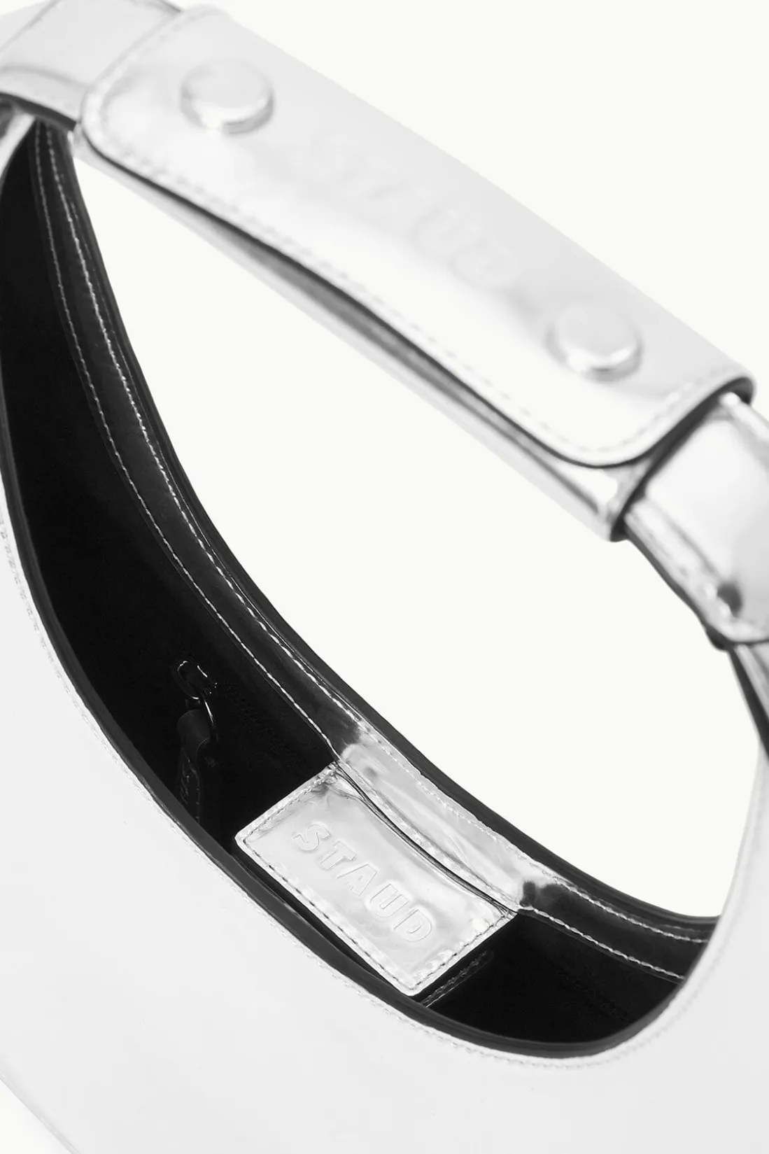 STAUD MOON BAG CHROME Online