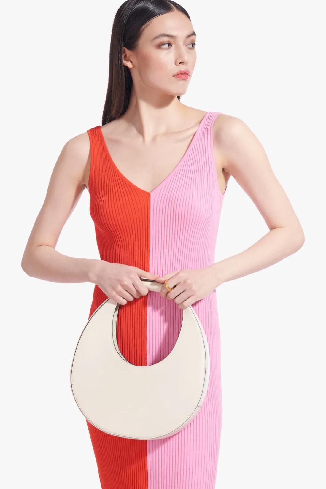 STAUD MOON BAG CREAM Hot