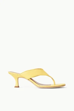 STAUD NATALIA THONG SANDAL   BUTTERCUP New