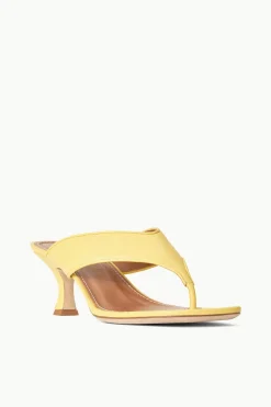 STAUD NATALIA THONG SANDAL   BUTTERCUP New