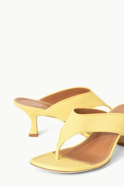 STAUD NATALIA THONG SANDAL   BUTTERCUP New