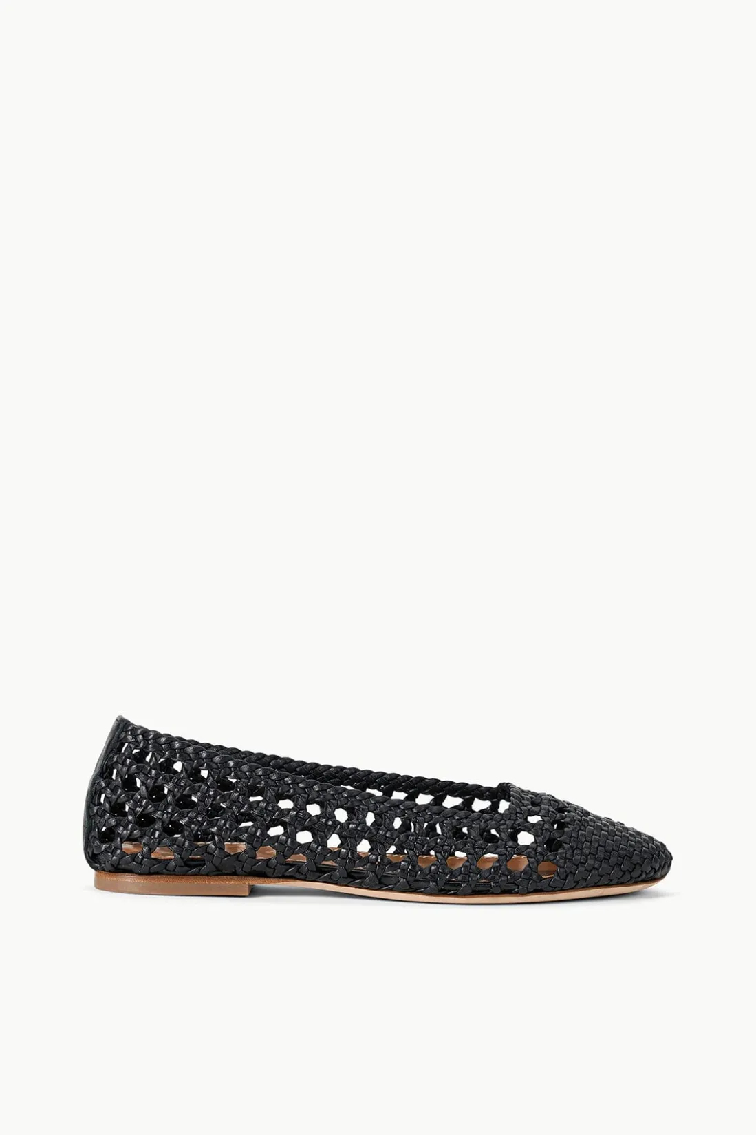 STAUD NELL CROCHET BALLERINA BLACK Sale