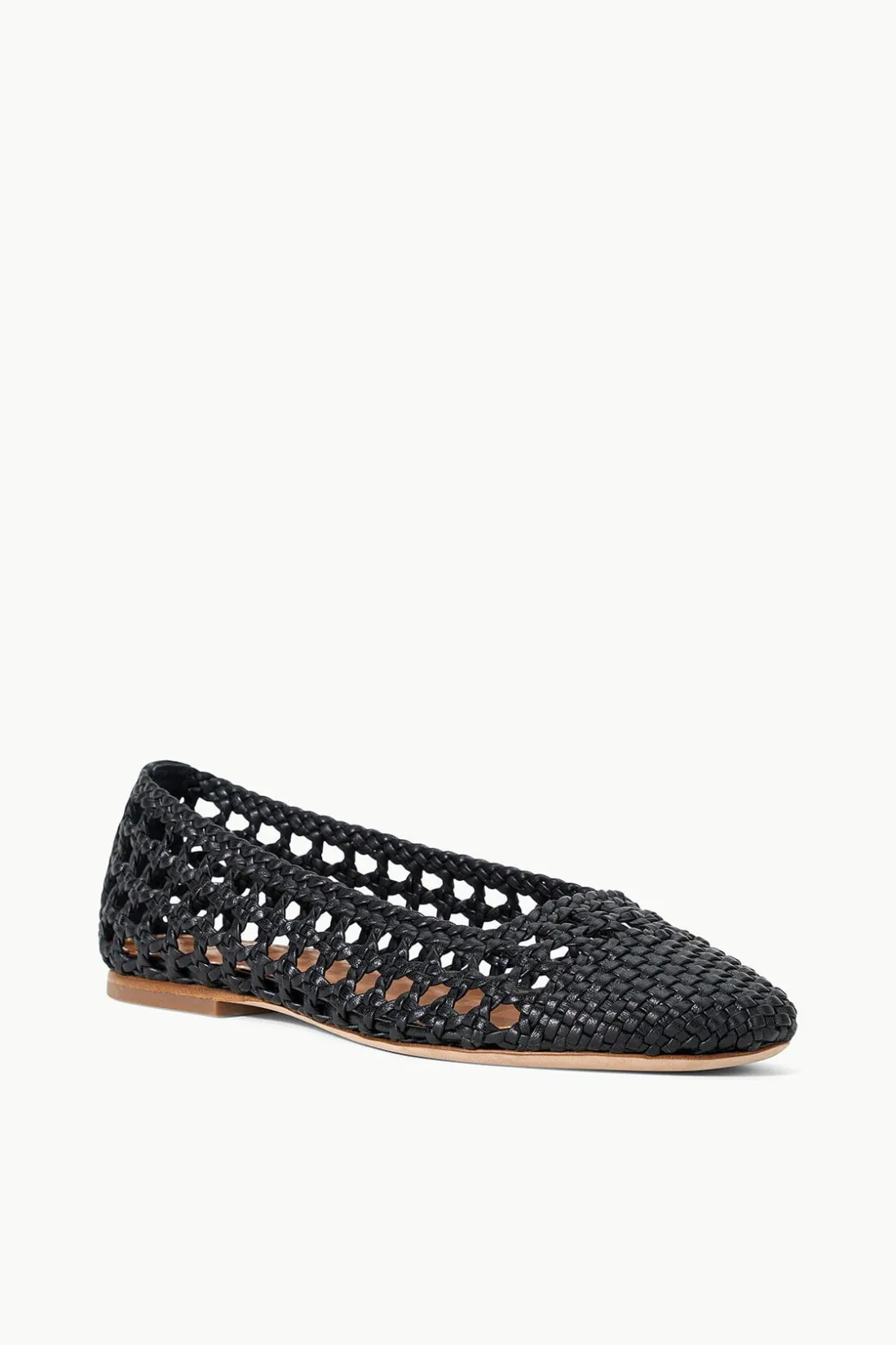 STAUD NELL CROCHET BALLERINA BLACK Sale