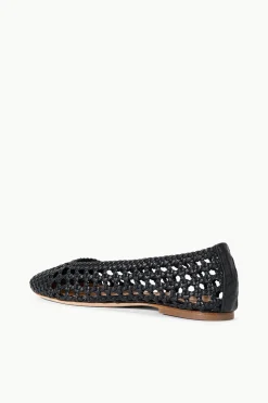 STAUD NELL CROCHET BALLERINA BLACK Sale