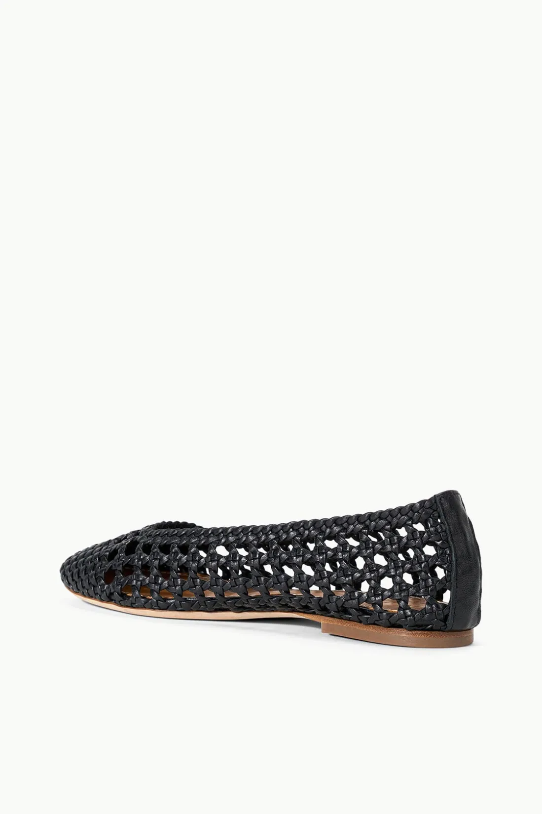 STAUD NELL CROCHET BALLERINA BLACK Sale