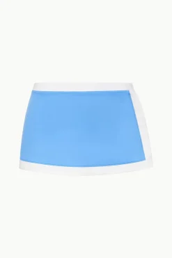 STAUD NELL SWIM SKIRT AZURE WHITE AZUREWHITE Online