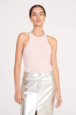 STAUD OAKLYN SKIRT SILVER