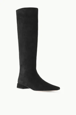STAUD OLGA BOOT  BLACK SUEDE BLACKSUEDE