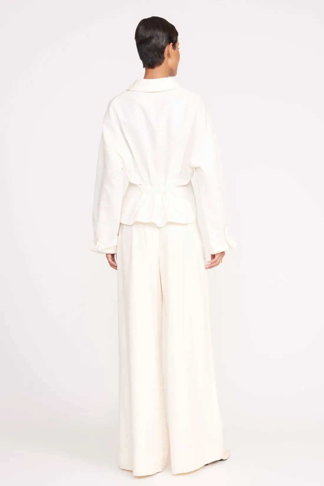 STAUD OPHELIA TOP IVORY Sale