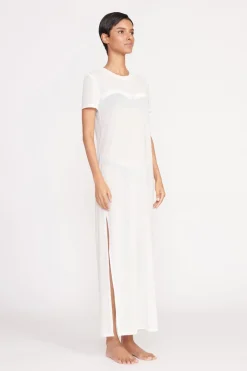 STAUD OTTILIE DRESS   WHITE Outlet