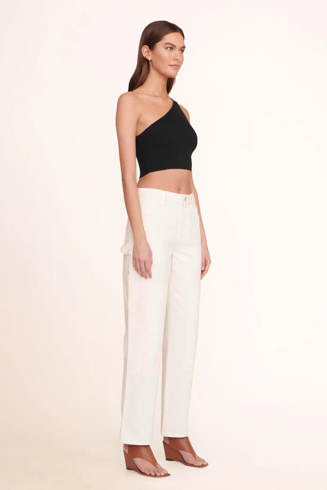 STAUD PAINTER PANT WHITE Discount