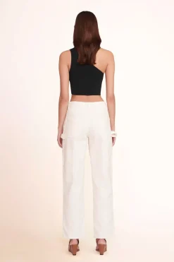 STAUD PAINTER PANT WHITE Discount