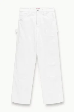 STAUD PAINTER PANT WHITE Discount