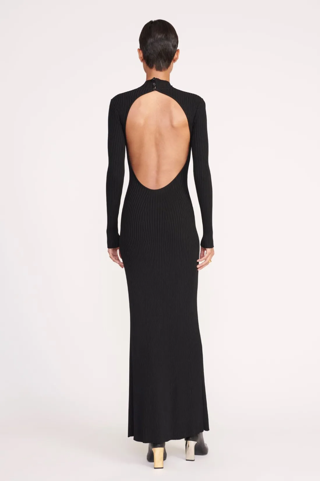 STAUD PALMIRA DRESS BLACK Clearance