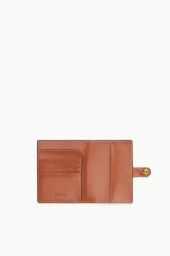 STAUD PASSPORT HOLDER   Tan