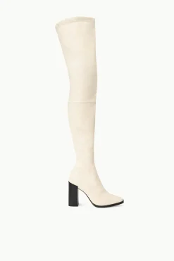 STAUD PAZ OVER THE KNEE BOOT   CREAM New
