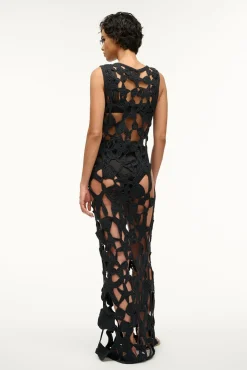 STAUD PELLEGRINO DRESS BLACK Discount