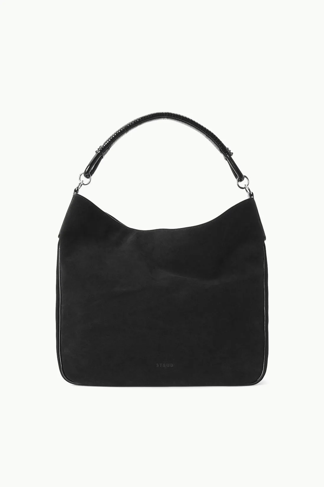STAUD PERRY BAG SUEDE BLACK New