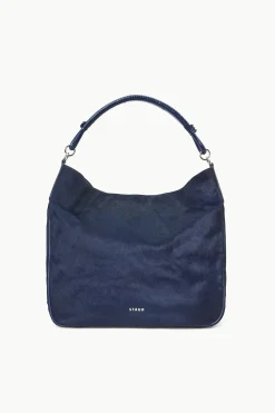 STAUD PERRY BAG HAIRCALF NAVY Sale