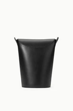 STAUD PHOEBE CONVERTIBLE BUCKET BAG BLACK New