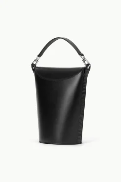 STAUD PHOEBE CONVERTIBLE BUCKET BAG BLACK New