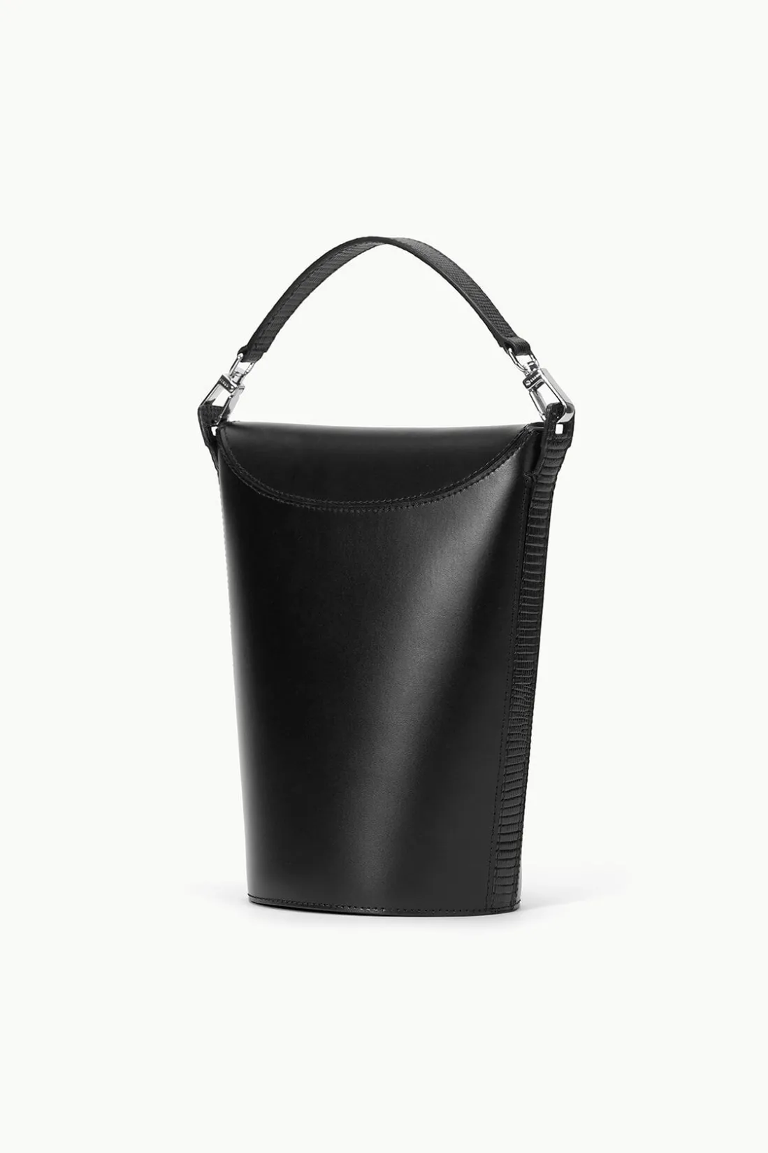 STAUD PHOEBE CONVERTIBLE BUCKET BAG BLACK New