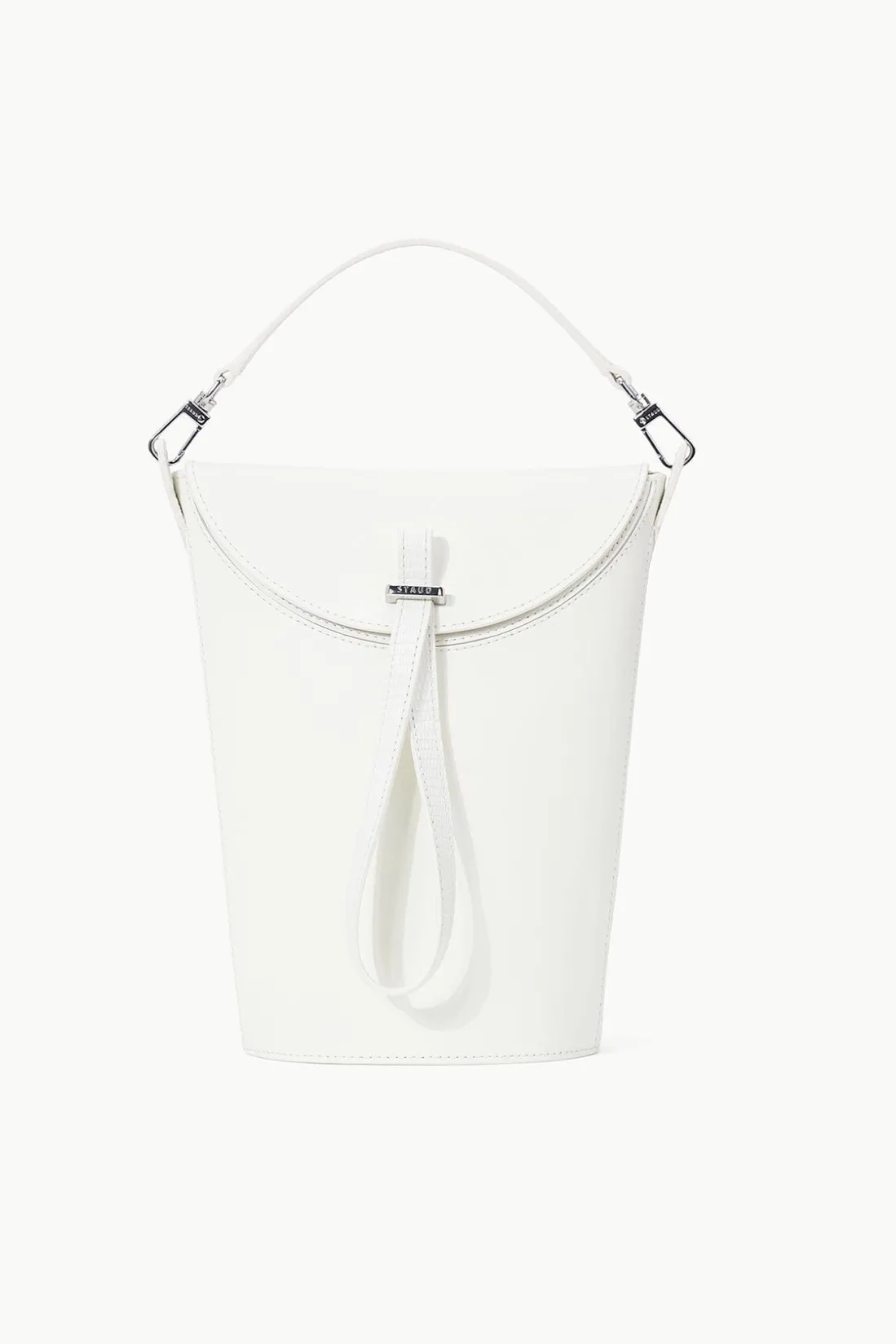 STAUD PHOEBE CONVERTIBLE BUCKET BAG PAPER Sale
