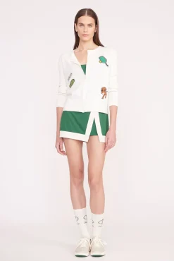 STAUD PICKLER SWEATER   IVORY Discount