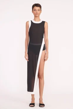 STAUD POINTER COVERUP  BLACK WHITE BLACKWHITE