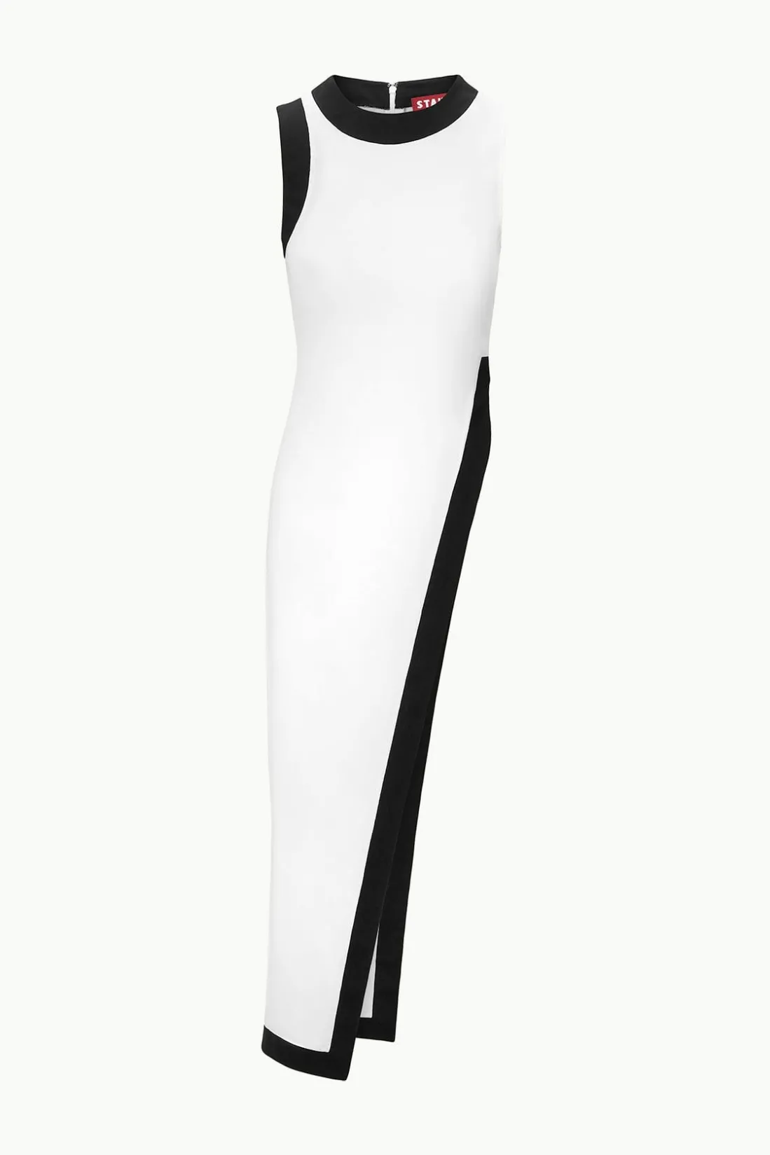 STAUD POINTER COVERUP TOP WHITE BLACK WHITEBLACK Best