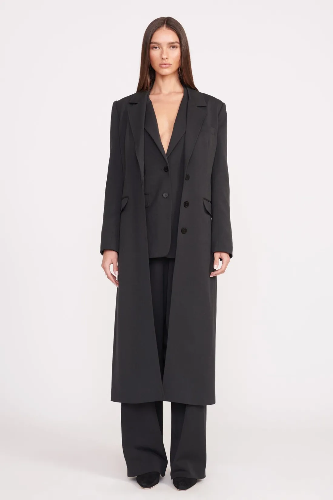 STAUD RALPH COAT BLACK Sale