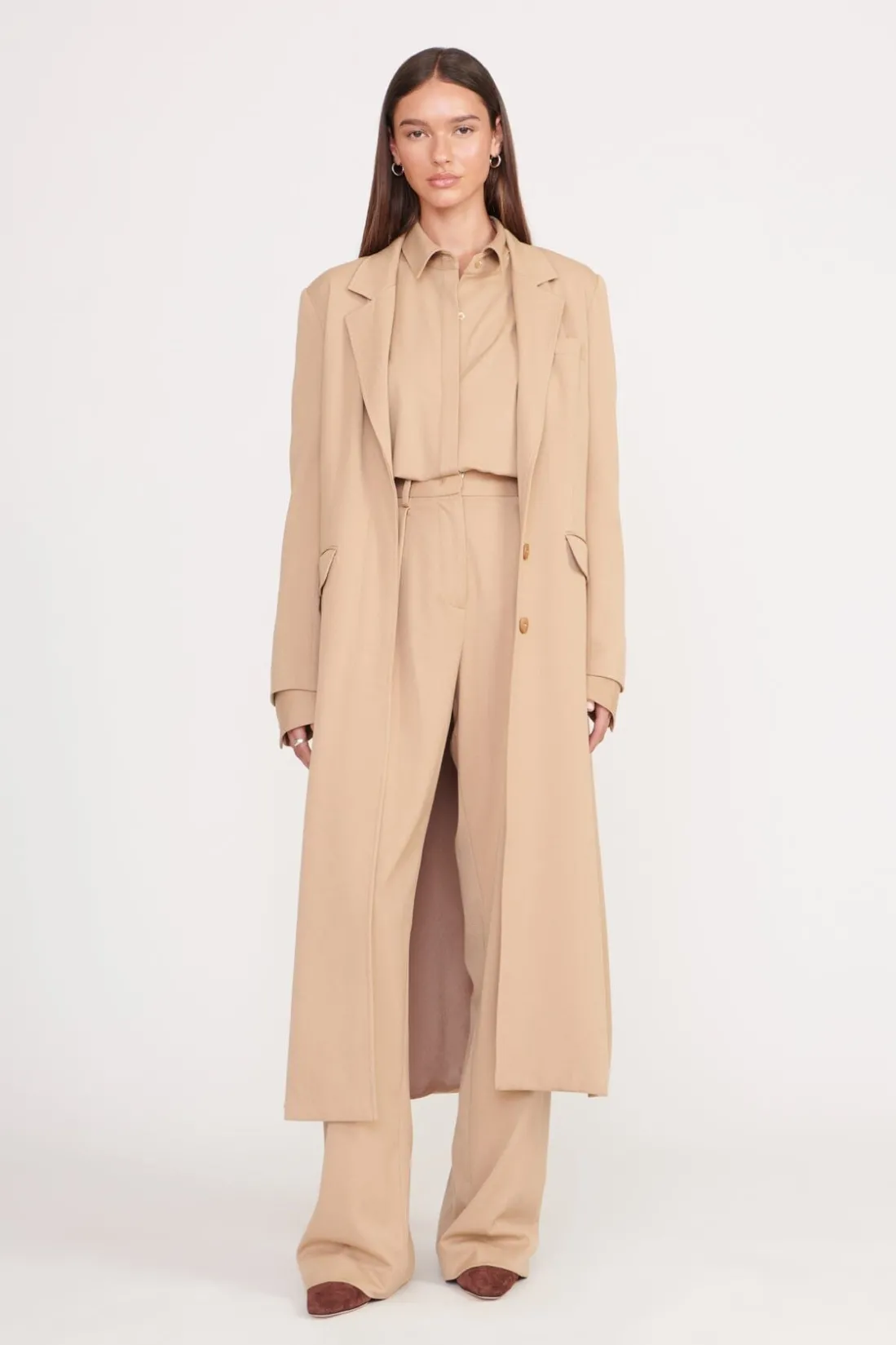 STAUD RALPH COAT CAMEL New