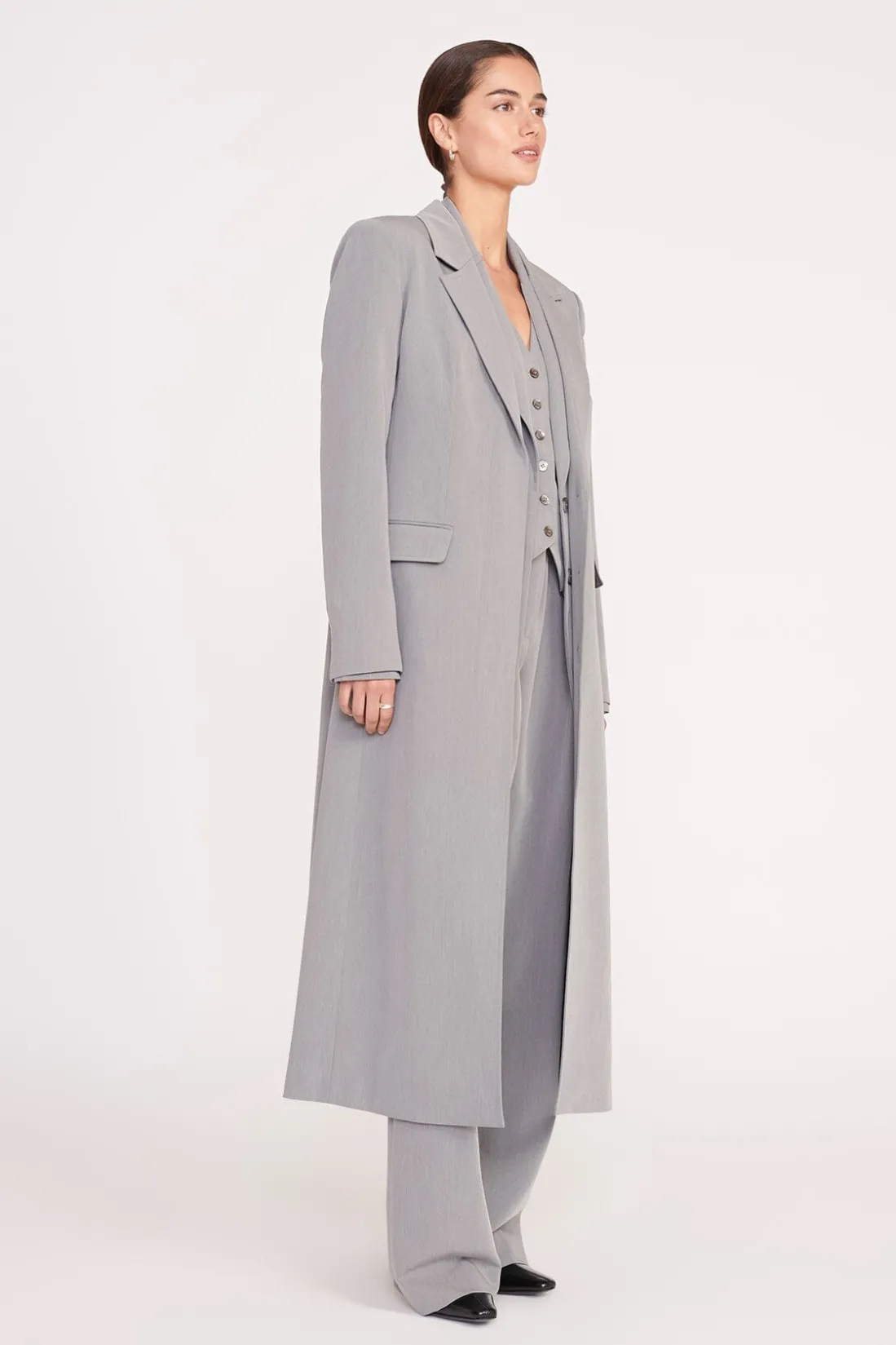 STAUD RALPH COAT HEATHER GREY HEATHERGREY Sale