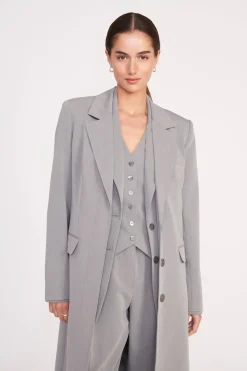 STAUD RALPH COAT HEATHER GREY HEATHERGREY Sale