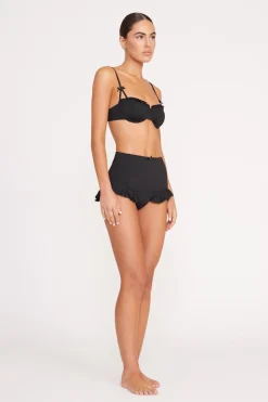 STAUD RHETT BIKINI TOP   BLACK New