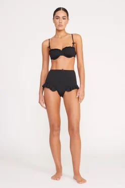 STAUD RHETT BIKINI TOP   BLACK New